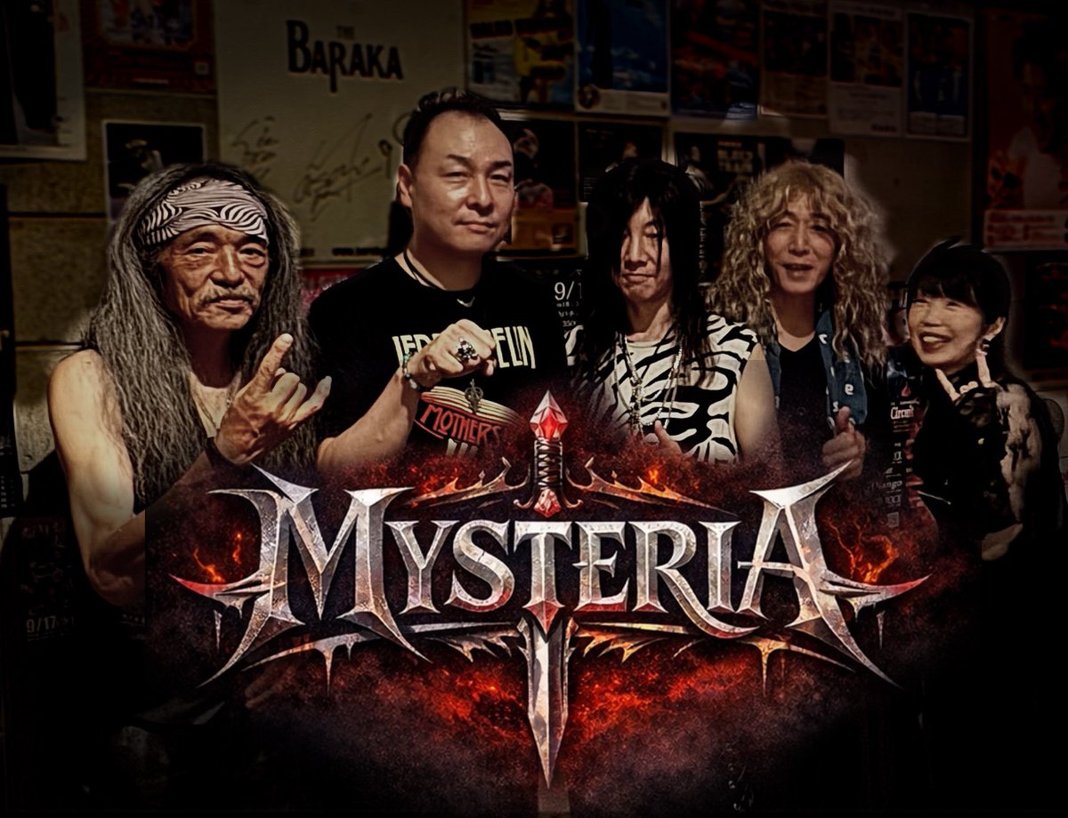 LastKey0726's tweet photo. ※お知らせ

この度Last Keyは、下記にライヴにて、Last keyとしての活動は終止符となります。今後は、新生『Mysteria』として活動していきますので、
これからもよろしくお願いいたします🙇‍♂️
KYOTO MOJOに出演します！ 
2026/04/05 (日)『 HEAVY MANNERS 8 』 https://t.co/yHhyqUt9mF