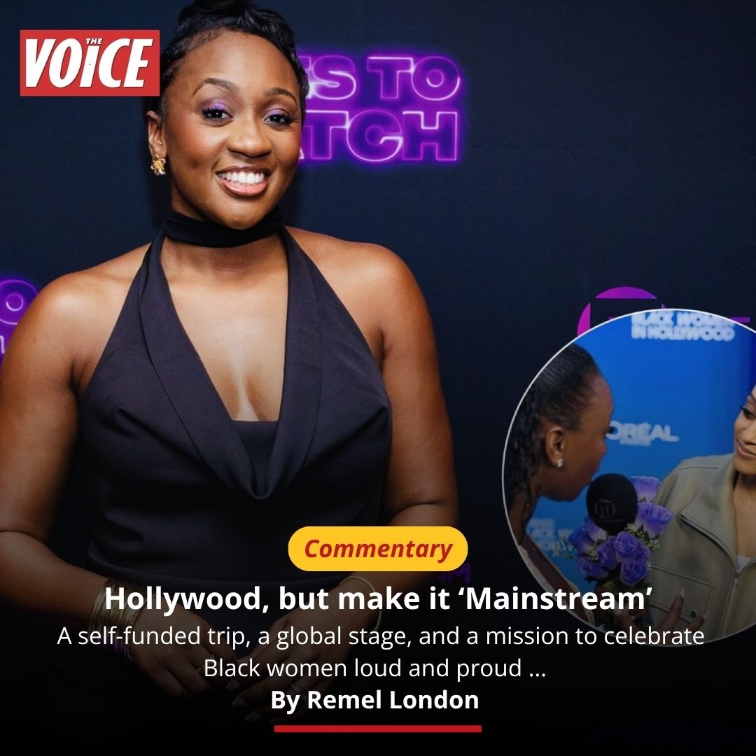 TheVoiceNews's tweet image. #YourVoiceMatters

Hollywood, but make it ‘Mainstream’ 

A self-funded trip, a global stage, and a mission to celebrate Black women loud and proud ... @Remel_London  London left her mark on Women's History Month 2026

@TheMainstreamUK   #remellondon 

➡️voice-online.co.uk/entertainment/…