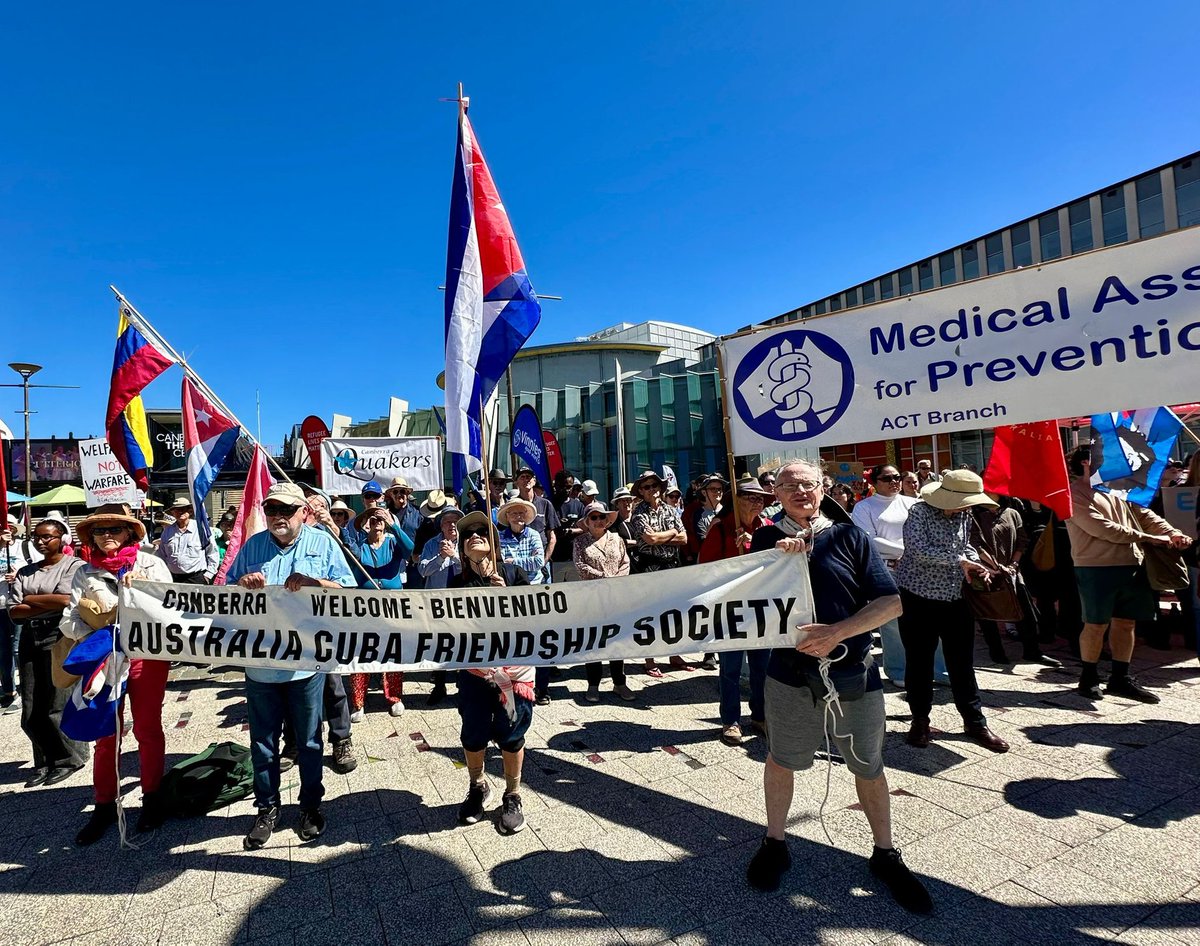 Australia-Cuba Friendship Society — ACT Canberra tweet media