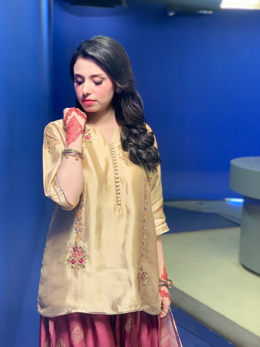 MediaSpringPk's tweet image. #MinahilKhursheed on #eid @365dotNews