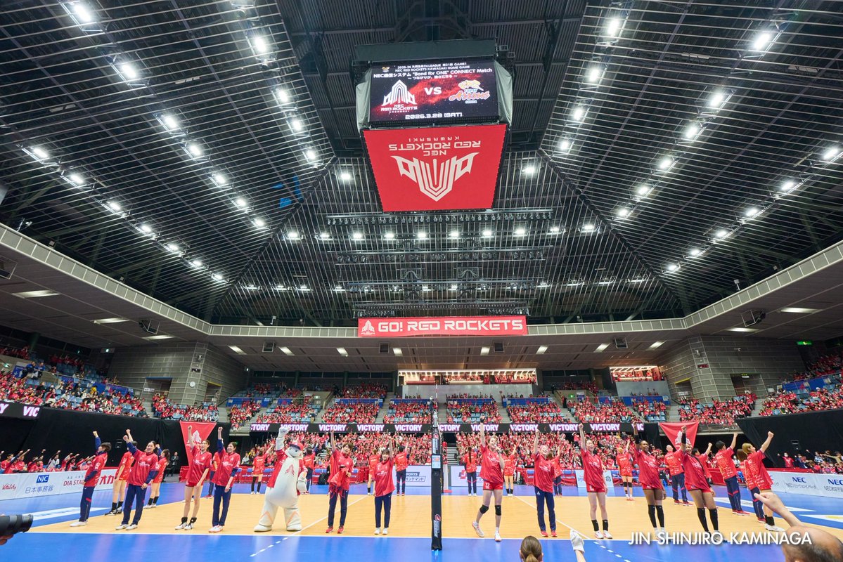 NECレッドロケッツ川崎 tweet media