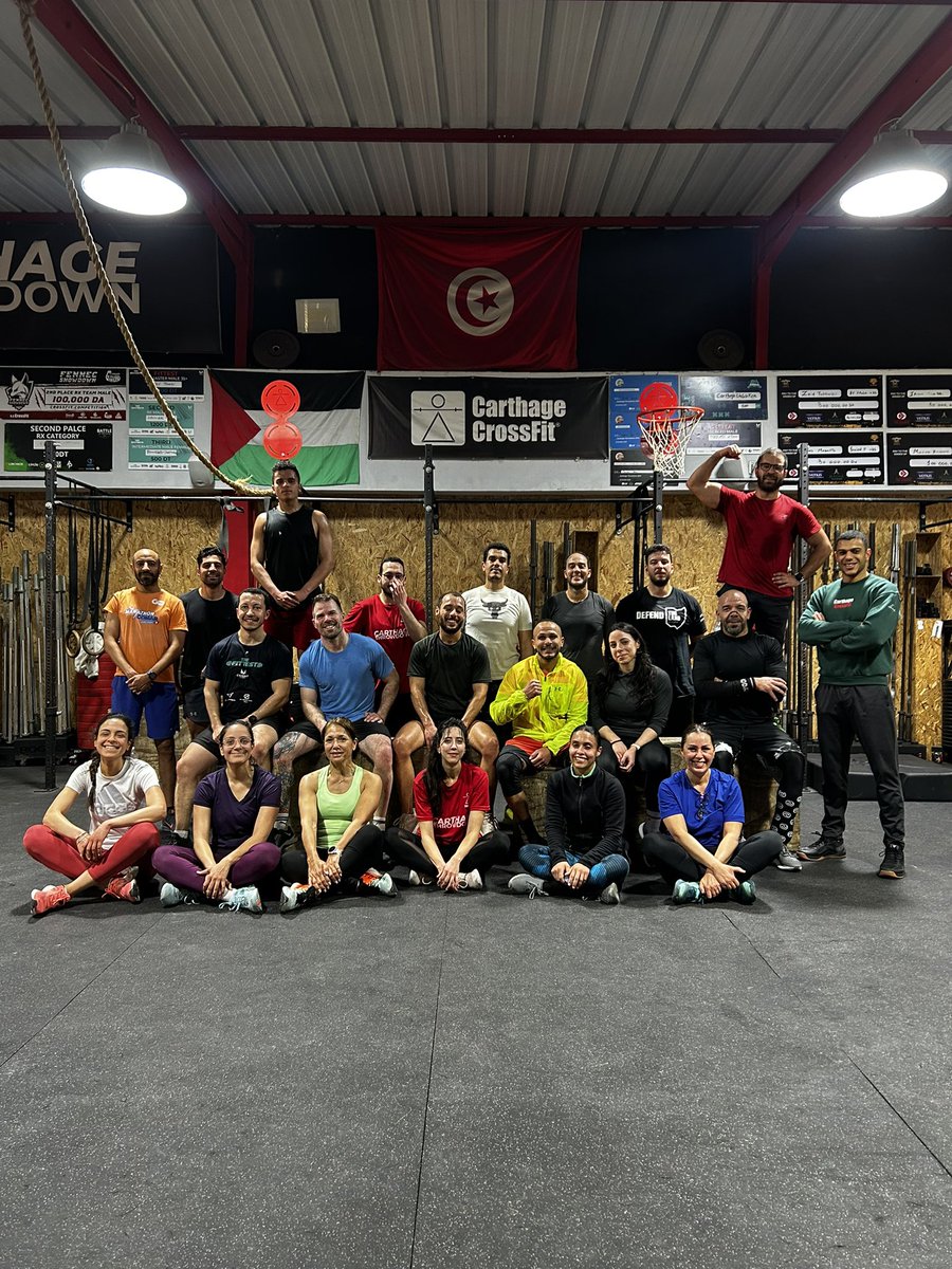 Nice wod at CrossFit Carthage