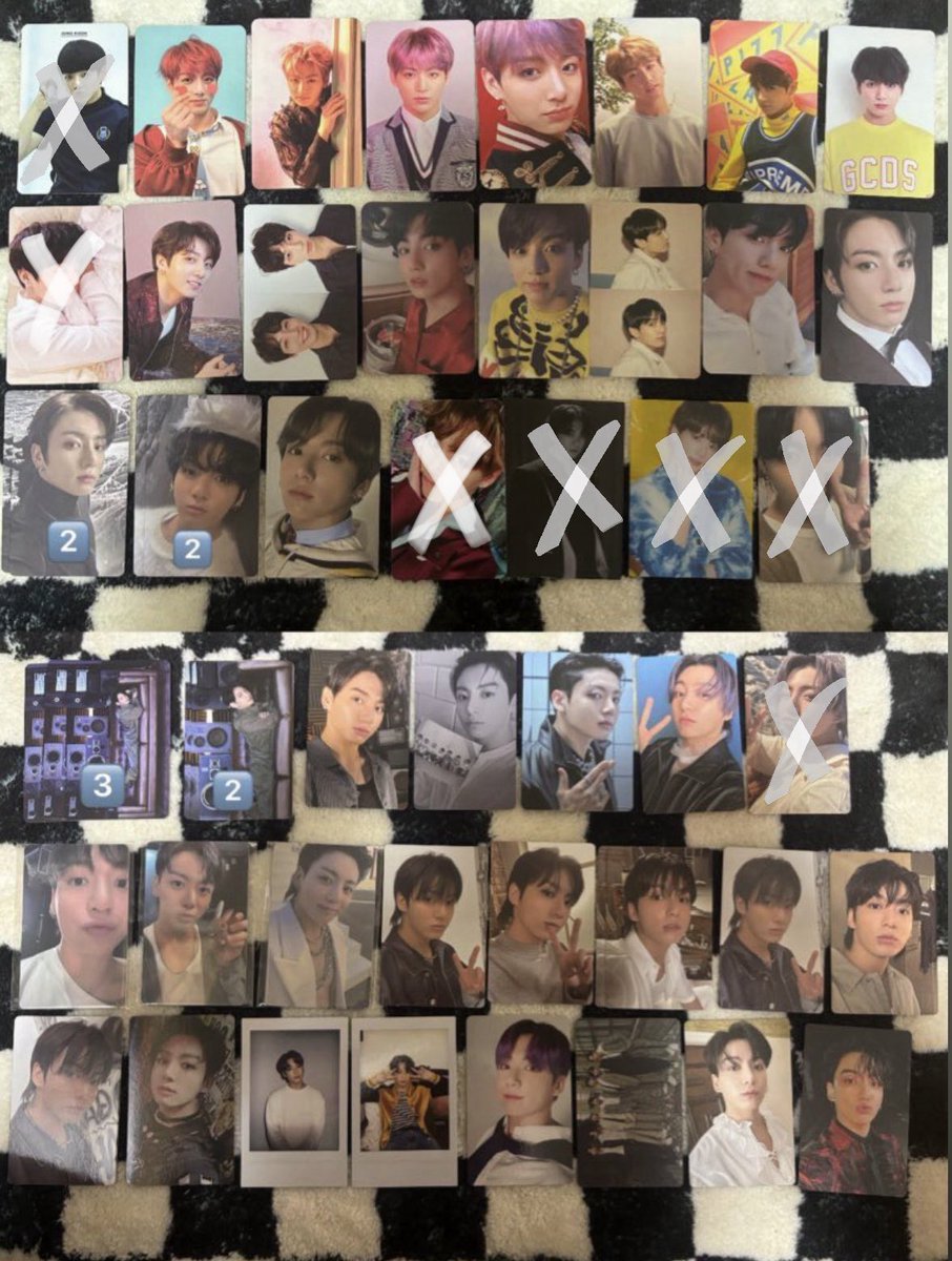 rxllzjl's tweet photo. @___ang1e 検索より失礼致します🙇🏻‍♀️
当方ジョングクトレカを多数所持しておりますが買取して頂くことは可能でしょうか…？？
なるべくご希望額にてお譲り可能です🌟
ご検討よろしくお願いいたします(><) https://t.co/RlEtNuOg2E