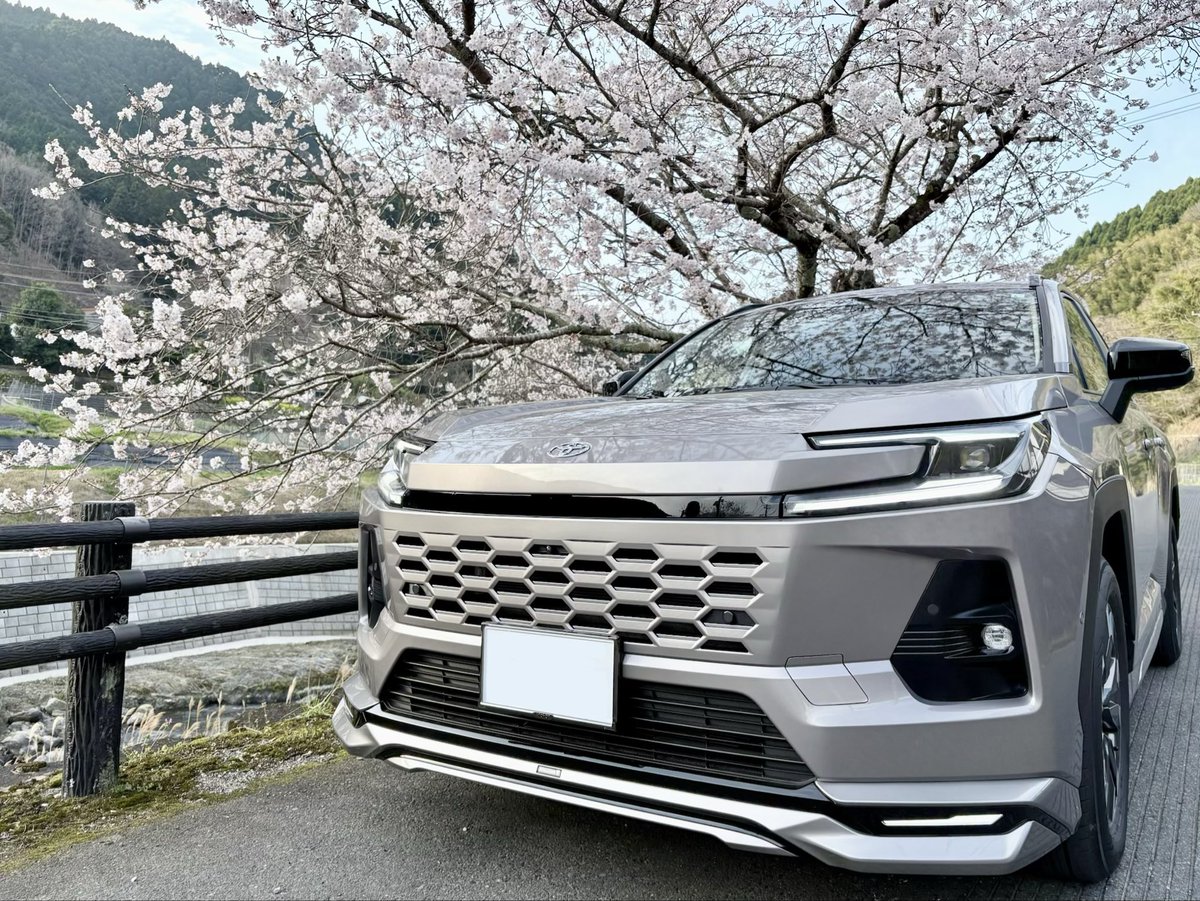 RAV4ARKW's tweet photo. 桜の名所までロングドライブしましたが、7分咲きかな
まあ峠道でも快適に走行してくれたので、良いリフレッシュができました

#新型RAV4 https://t.co/C9N4nIeotm