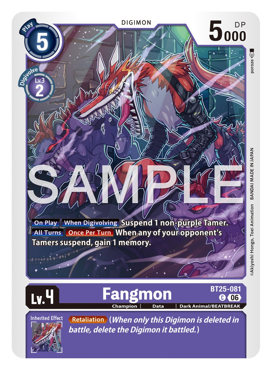 Official Digimon Card Game English Version tweet media