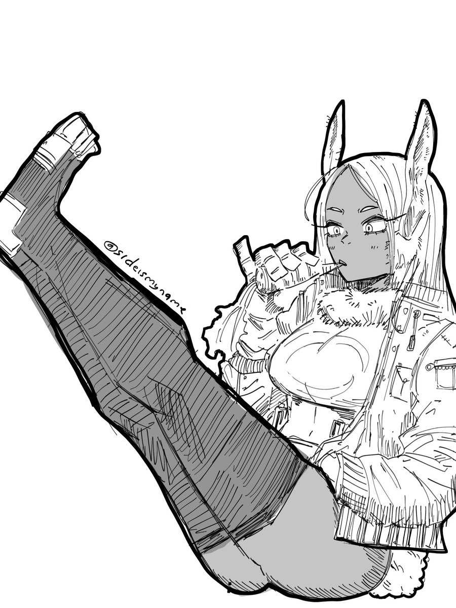 horikoshi sketch recreation #horikoshi #mha #miriko