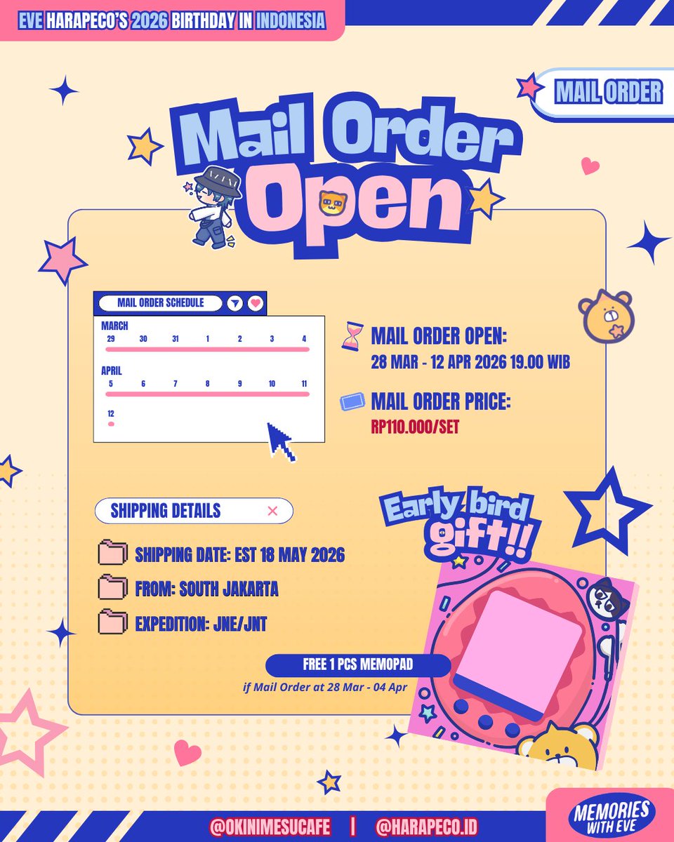 Eve's Birthday Project Ina. tweet media