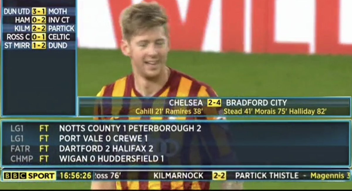CowshedBootboy's tweet photo. FA Cup from 2015. NB Conor Coady got #HTAFC’s goal at Wigan. https://t.co/c5tbKht9js