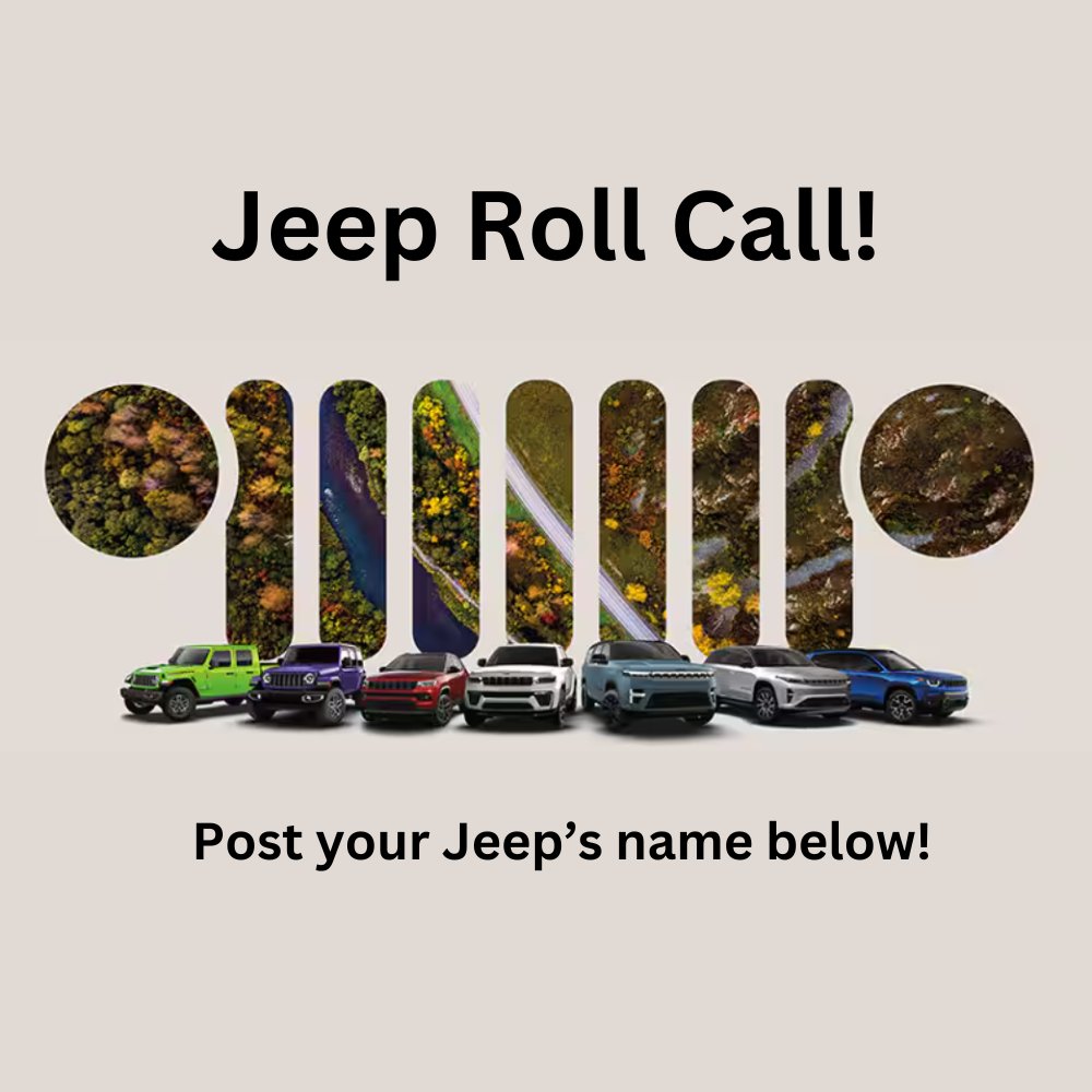 What did you name your Jeep?