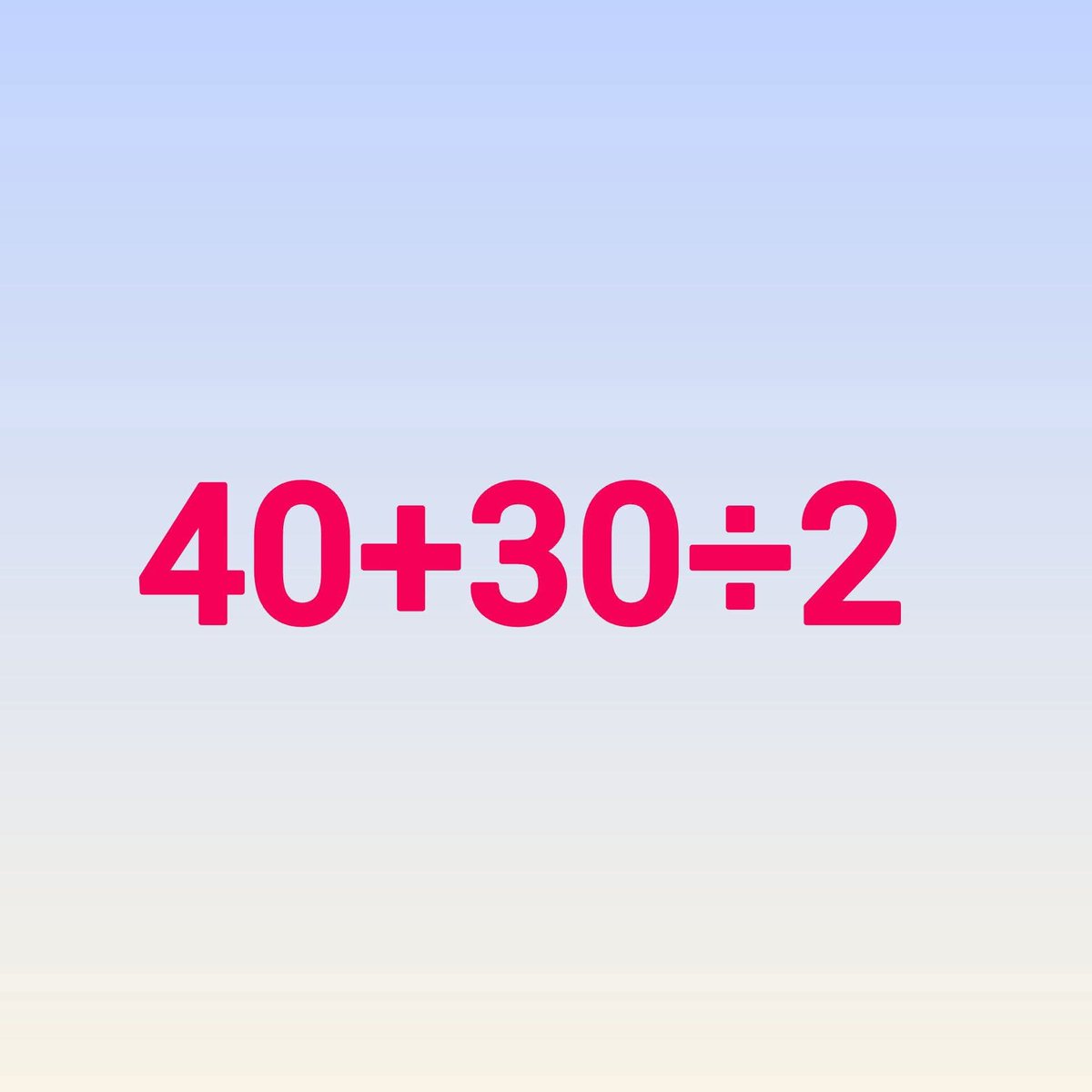 Sample math test💕