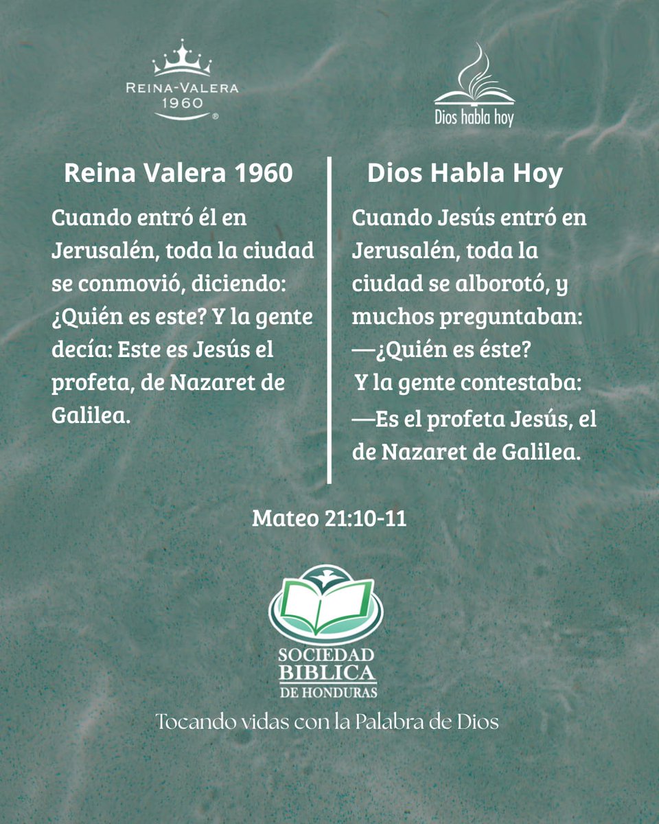 Sociedad Bíblica de Honduras (@sbuhn) on Twitter photo 