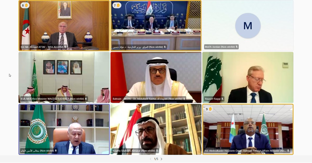 وزارة الشؤون الخارجية| MFA-Algeria tweet media