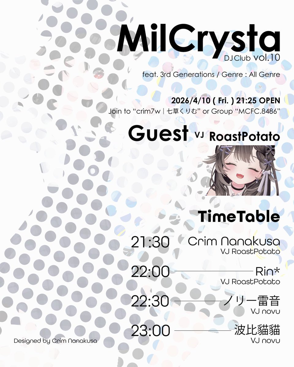 MilCrysta tweet media