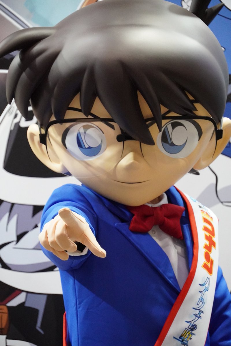 コナンくんおった😀 #江戸川コナン #名探偵コナン #アニメジャパン