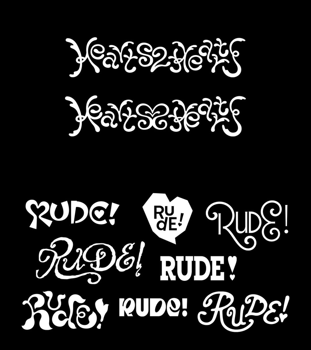 Hearts2Hearts Fonts tweet media