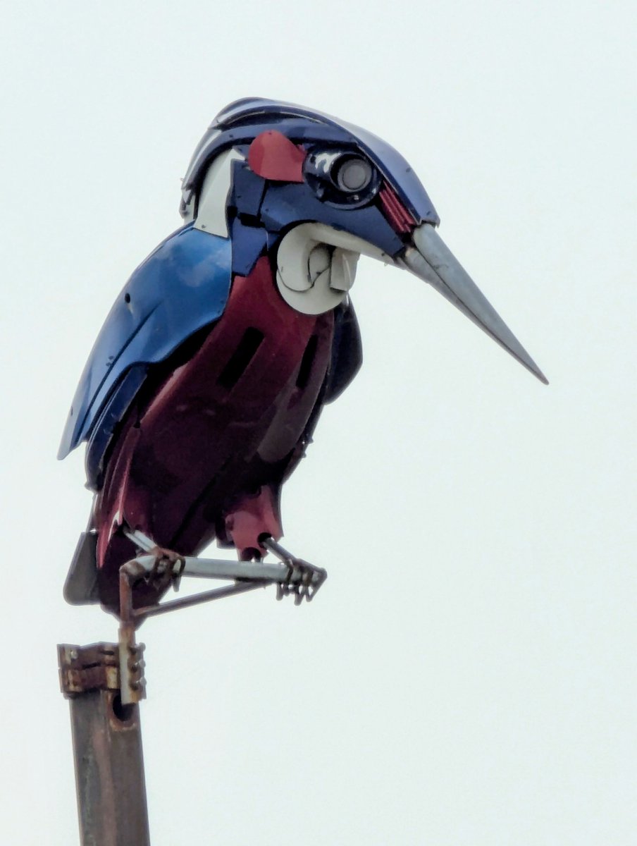 That's different...
Sculpture in Milton Keynes