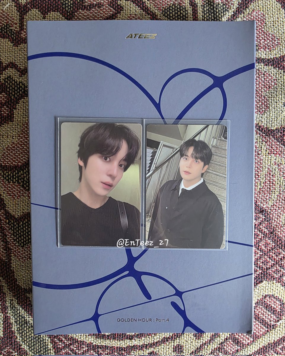 EnTeez_27's tweet photo. WANT TO TRADE • LOOKING FOR TRADE

GH PT. 4 ALBUM PC

HAVE: HONGJOONG, YUNHO, JONGHO
WANT: SAN COUNTERPART

- fresh pulls
- mint condition

wtt lft golden hour part 4 version A Z DIARY hongjoong yunho san jongho album pc https://t.co/R8algiJ7nX