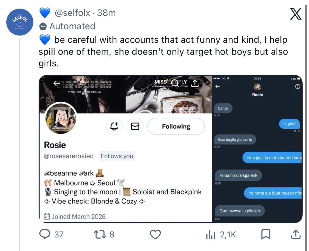 💙 Ke @xselfol dulu tweet media