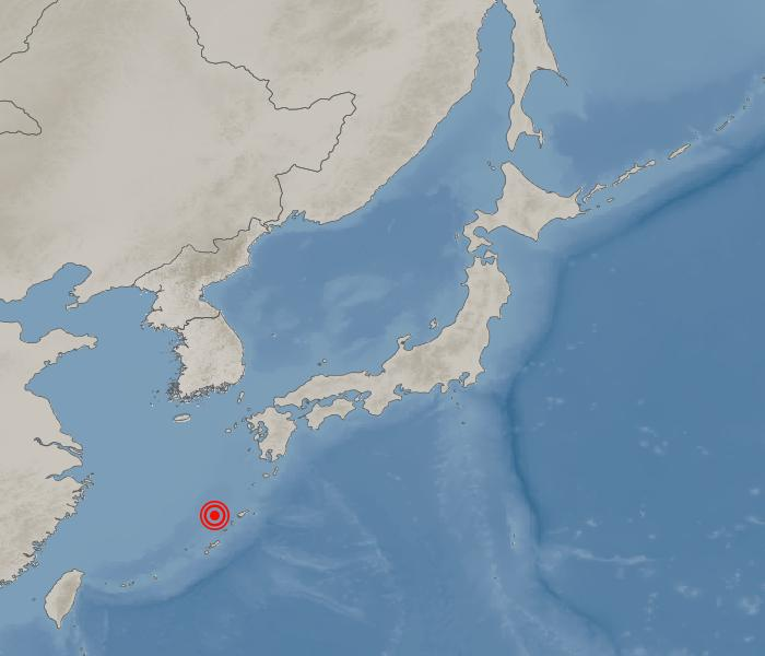 KMA_earthquake's tweet photo. [국외지진정보] 03-29 16:08 일본 오키나와현 나하시 북쪽 225km 해역 규모 5.2, https://t.co/ADWLc0Sr2w https://t.co/0uJOSkGzac
