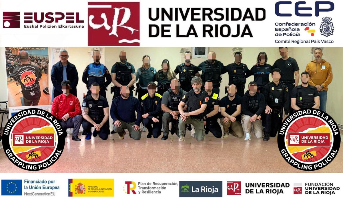 Gracias por la asistencia al curso de grappling policial que se ha celebrado este sábado en Vitoria. En colaboración con <a href="/euspel1/">EUSPEL( Ertzaintza - Udaltzaingoa)</a>, Octavio y la <a href="/unirioja/">Universidad de La Rioja</a>.