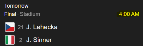 Swish 🍒 Tennis tweet media