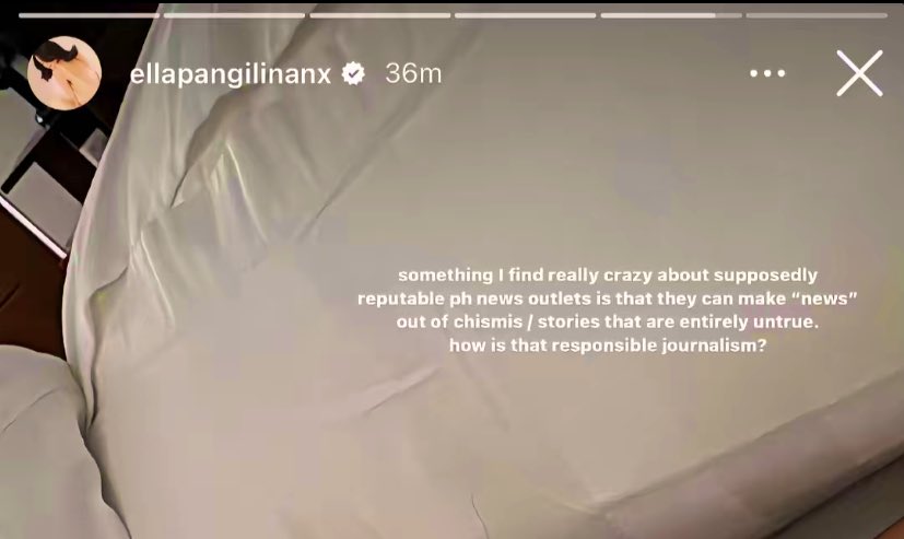 doughnbil's tweet photo. solely mentioning DonBelle fans? these news outlets really do not know how to verify and fact check lmao … reminds me of ate ella’s igs before… walang nagbago walang pinagbago https://t.co/4xXmfYkpss