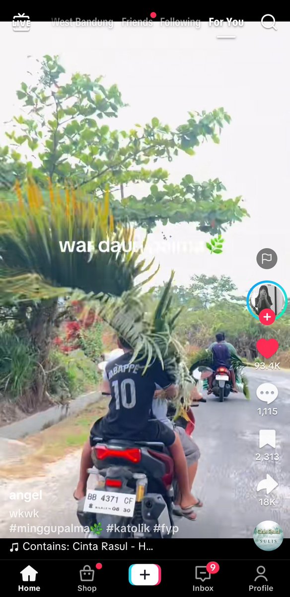 Rhea love mie ayam tweet media