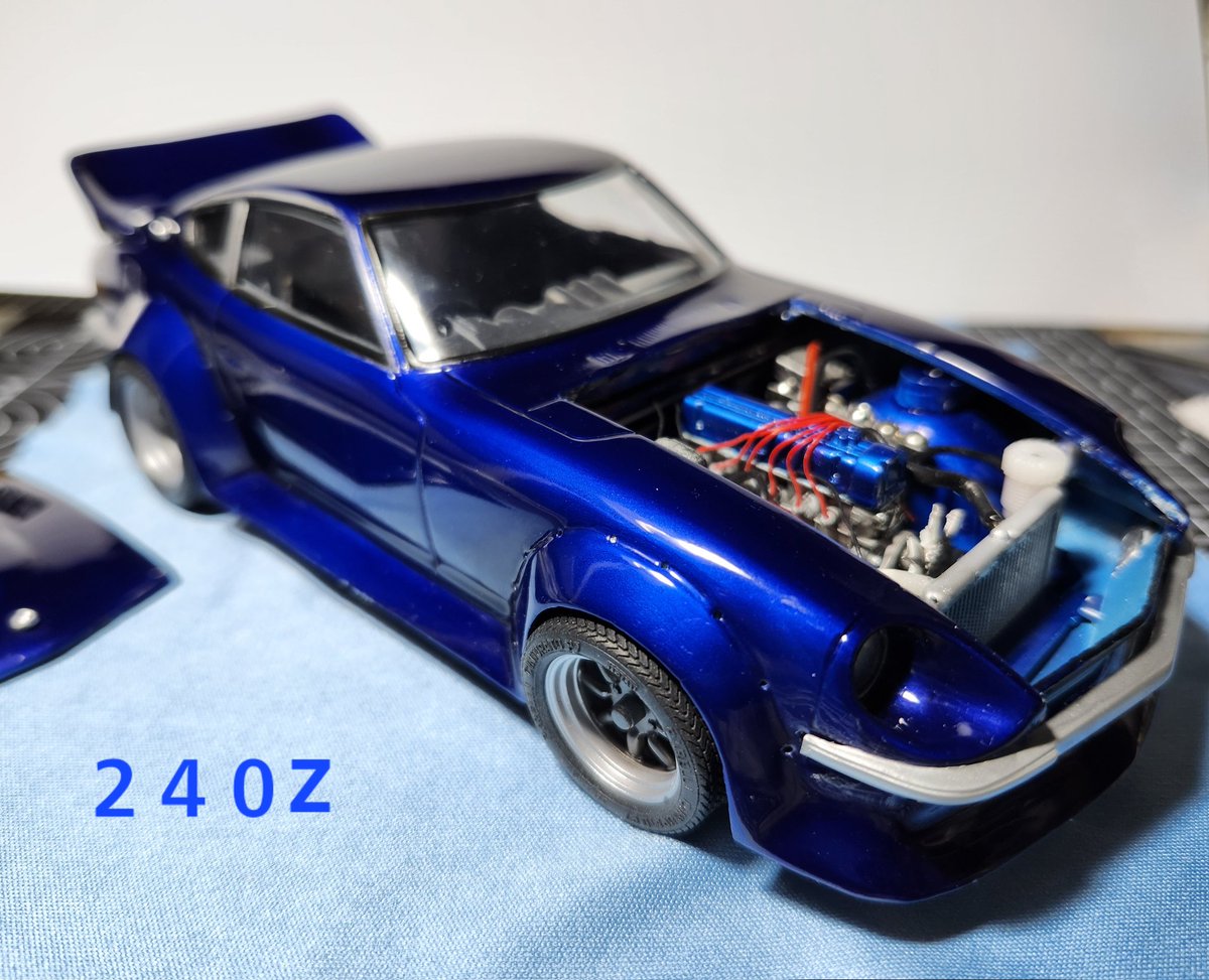 iimXOZEN8A6wbB1's tweet image. #模コン
1stで紹介していただきました。
写真の順番間違って送ってしまった🤣
今年も参加できてよかった✨
皆さんの見てたら 刺激もらたので
今日から新しく つくろーうかな〜
戦艦的なのやってみたくなった
あまりやったことないジャンル行くのもいいかな〜…🤔💭
＃240Z
 #ハセガワ   1/24