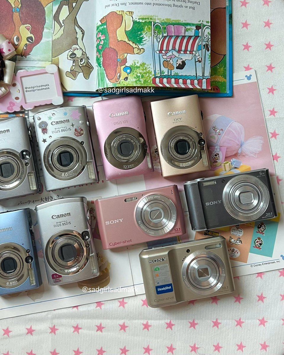 *'`*: •☆ ลงขายวันที่ 3O/O3 เวลา 19.OOน. กล้องทำงานเต็มระบบทุกตัว Canon เข้าแน่นๆๆ คัดมาแย้วว พาราน่ารักกๆๆค่าา🥯🧈🫐♡:･⁎ ೀ 

📌 ปัก+รี รับส่วนลด 1OO฿ ทุกตัว🥳💗

(รุ่นในแมนชั่น👇🏼)

#กล้องดิจิตอล #กล้องดิจิตอลมือสอง #ส่งต่อกล้องดิจิตอล