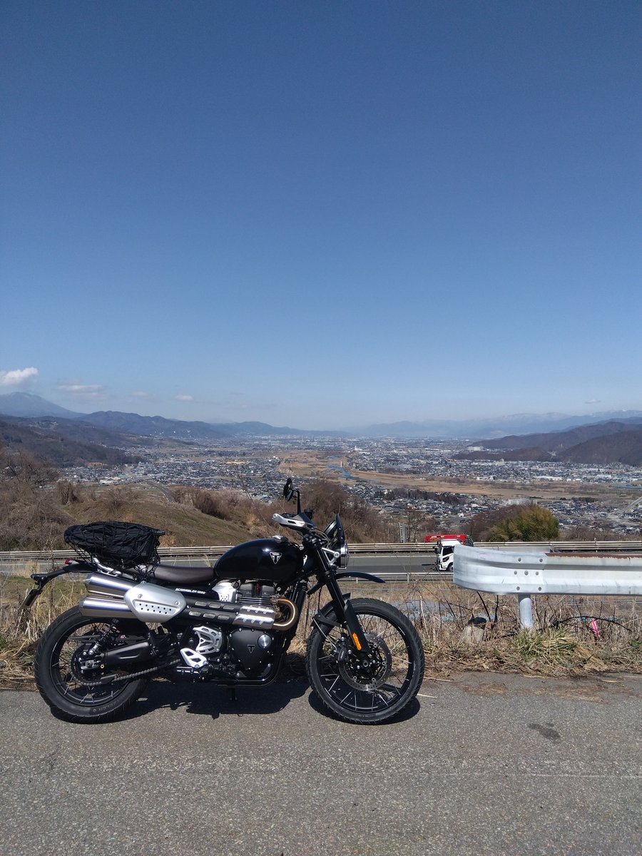 ツーリングの下見に行ってきました。
本番も天気が良いことを祈ります！

#トライアンフ
#ツーリング
#御刻印