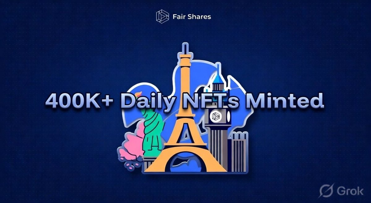 KemoyGun's tweet photo. 400K NFTs minted daily on-chain 🚀

This isn’t just a number.
NFTs are becoming proof of real activity.

From habits to achievements — everything can be recorded permanently 🔗

Web3 is moving in a new direction.

Join 👉 https://t.co/wluz3tmaRS
Waitlist: https://t.co/5m4CW9ZKlH https://t.co/1iv8TT0A5v