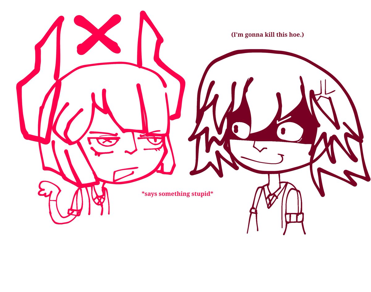 yuko092323's tweet photo. It is my job to feed the lenens tdxs and tower battles today.

Also XBami is enemies with the gda and dr xenons army,

And voidbami is a old 50 year old warrior who was revived by void. Poor dudes back must've killed him.
#len_en #len_en_art #lenenproject #tdx #towerbattles https://t.co/08y8i8fjdl