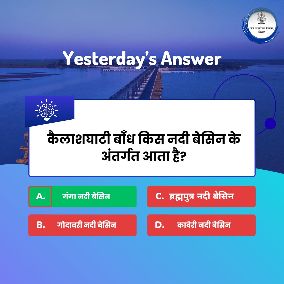 Water Resources Department, Government of Bihar tweet media