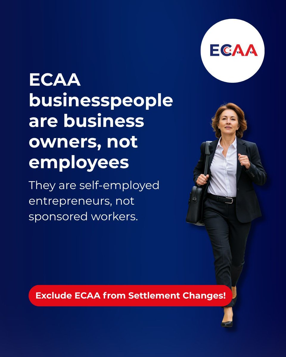 ecaavisaowners's tweet photo. Exclude ECAA from settlement changes!
#ProtectECAA #FairImmigration https://t.co/Q700Qab442