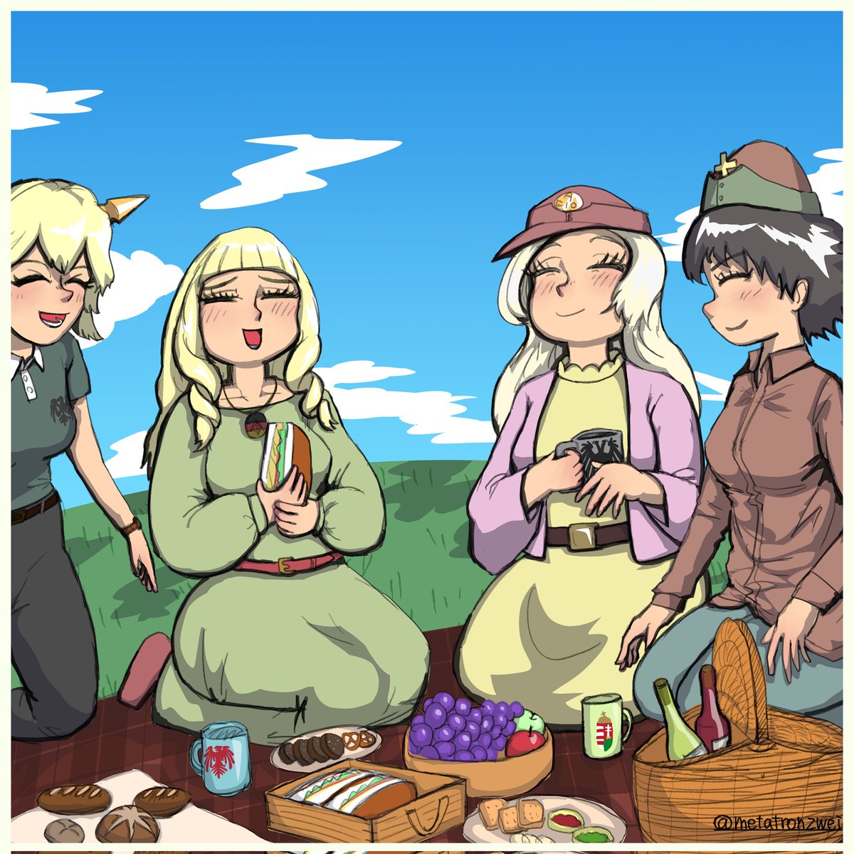 metatronzwei's tweet photo. #もんどすとらの
直近描いた作品たち2（Bluesky投稿済み作品） https://t.co/CPBlcsl93Q