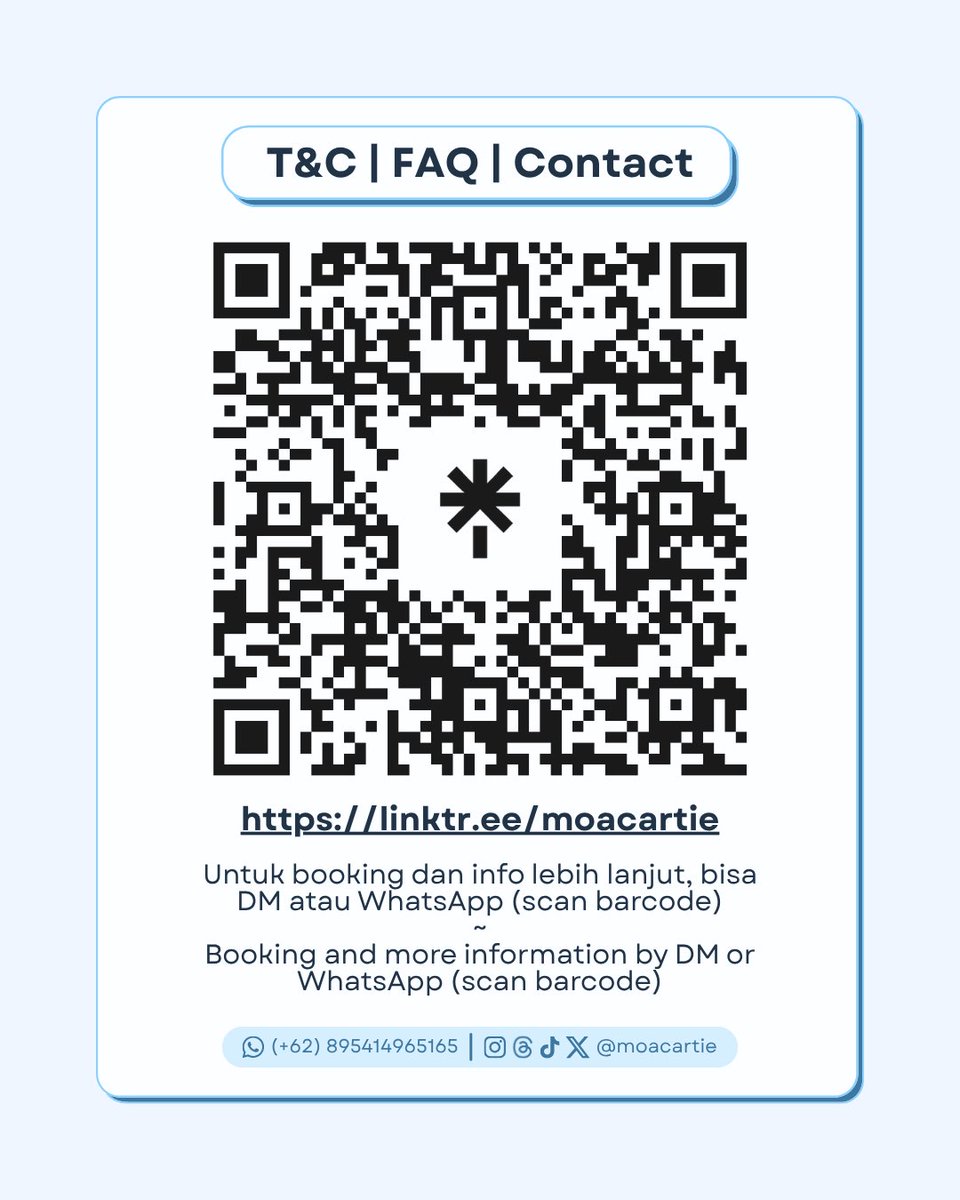 moacartie — Jastip Tiket/Ticketing Service tweet media