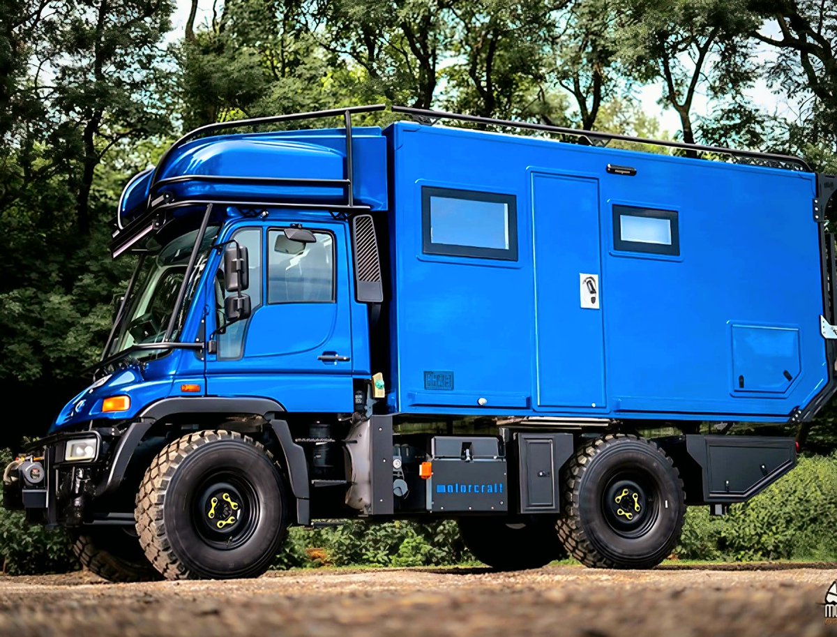 CamperFanPAGE's tweet image. Mercedes-Benz Unimog camper is ready for an incredible journey! 👌 #VanLife