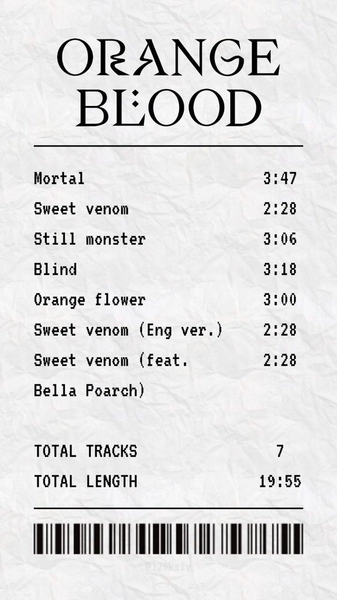 drop your favourite song from orange blood with the tags !!

#ENGENES_MADE_ENHYPEN_7