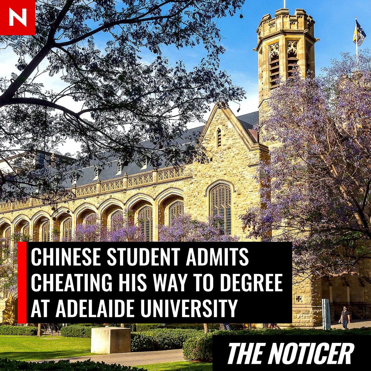 A brazen Chinese student with barely intelligible English has admitted cheating his way to a postgraduate degree at Adelaide University.

"All the international students – we're mostly Chinese and Indian – completely rely on AI to pass our exams"