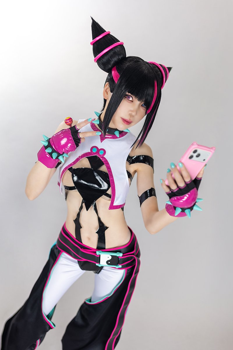 【Cosplay｜コスプレ】
ストリートファイター6 ジュリ
😈✨

📷USK <a href="/neconinjya/">USK</a>
#StreetFighter6 #Juri #スト6