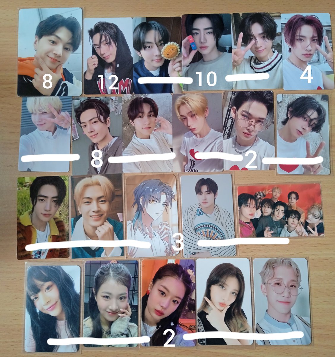hoonsbuns's tweet photo. WTS ENHYPEN PCS
(+ive, new jeans, fifty fifty, astro)
help me retweet ><

•all on hand
• 🇲🇾 (wm/em ✅)
• can open sharing 🩵
#pasarenhypen #pasarenhypenmy #pasarhybe #pasarkpop #pasarive #pasarastro #pasarfiftyfifty #pasarnewjeans #wtsenhypen @enhamsia @PasarNewJeans https://t.co/5iyV2SH9a3