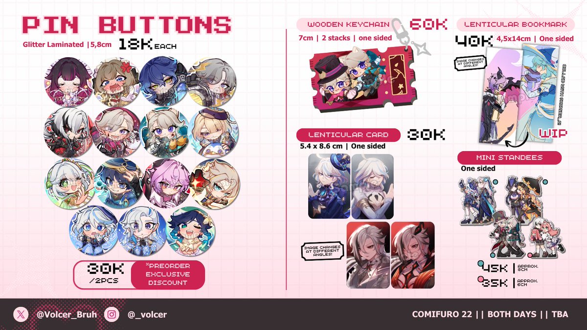 Volcer ⭑ Doujima | CF22 📌 tweet media