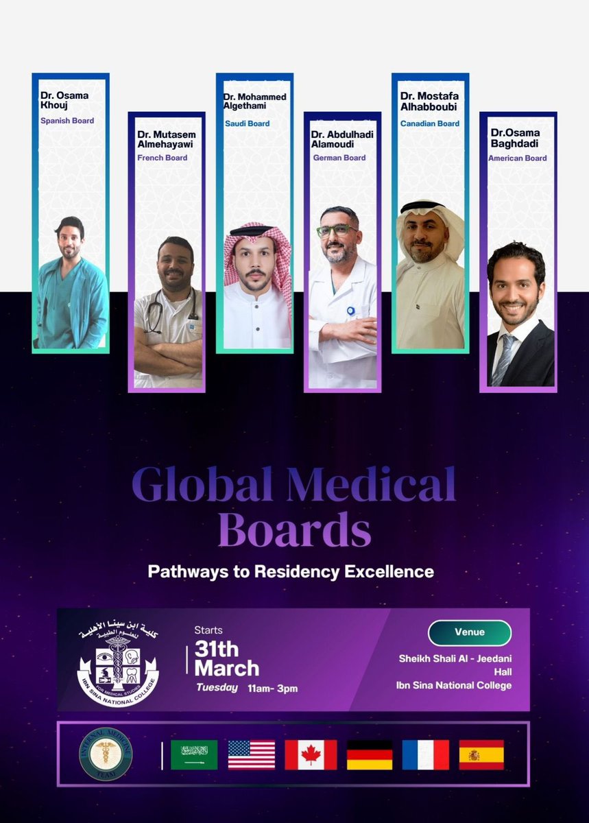 imclubhub's tweet photo. The wait is finally over!🎉
The Global Medical Boards Event is HERE , bringing together an incredible lineup of inspiring speakers from top medical boards, all in one place! 🩺✨

Get ready to learn, connect, and be inspired like never before 🌟

📅 Tuesday, March 31
⏰ 11- 3PM https://t.co/2V9YLjD2hf