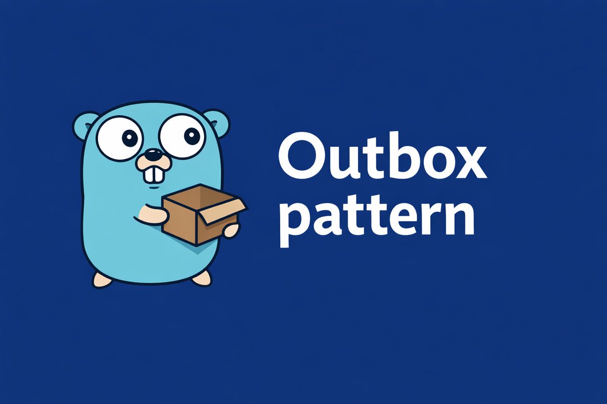 brk0v's tweet image. 🐹 Go: Must-know Outbox pattern

How do you make DB updates and message publishing happen reliably together?

The Outbox pattern is one of the most useful patterns for event-driven systems, and this talk shows how to implement it in practice.

youtu.be/hJ4S-5MirvU
#go #golang