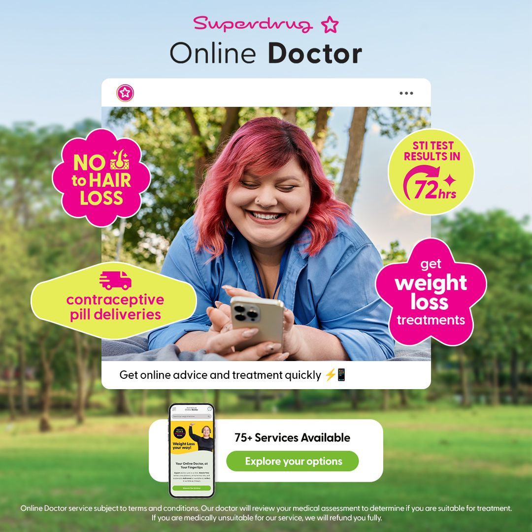 Superdrug tweet media