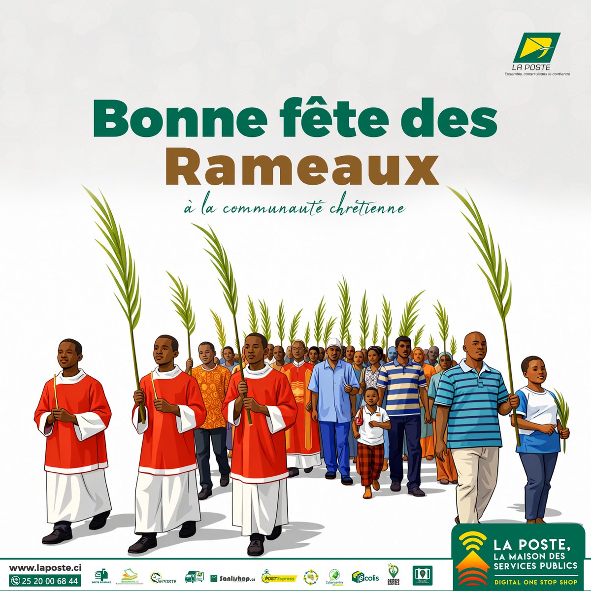 La Poste de Côte d'Ivoire tweet media