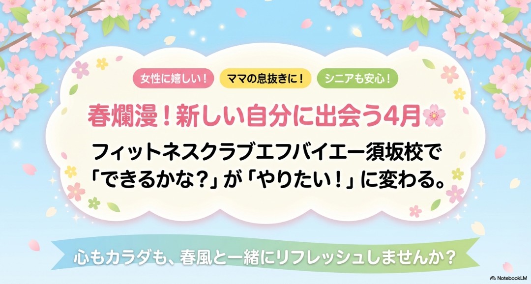 suzaka_fxa's tweet photo. 2026.3.29
【4月も無料体験会開催中】
まずは、お気軽にお問い合わせくださいませ♪
◎公式HPはこちら↓
https://t.co/u4Gxt0DoGf
◎体験予約はこちら↓
https://t.co/lWkiYsZAbk
#長野県
#須坂市
#小布施町
#中野市
#長野市
#nagaden
#fxa
#プール
#スタジオ
#ジム安い https://t.co/7musqxtJwn