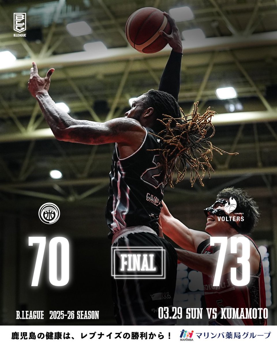 鹿児島レブナイズ tweet media