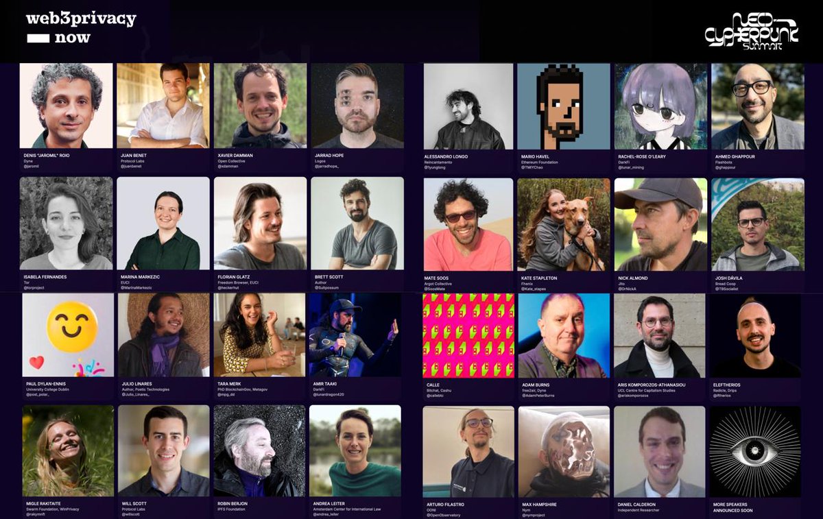Web3Privacy Now tweet media