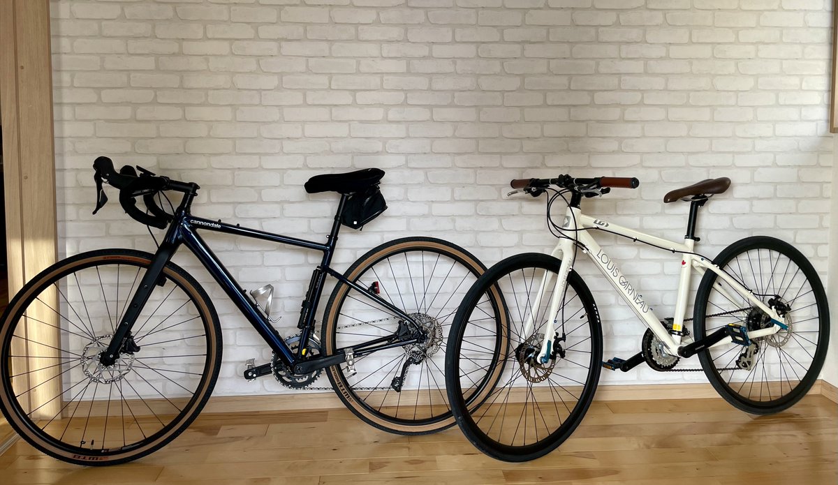 6年前に買って少し乗っただけであとは眠ってた自転車を夫が整備して 